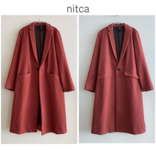 ニトカ(nitca)のニトカ nitca   カシミヤ混　チェスターコート　ロングコート(チェスターコート)