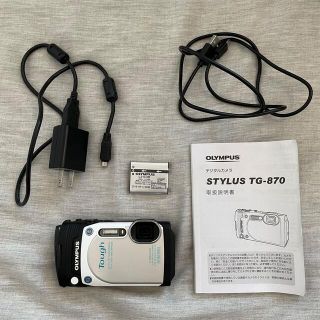 OLYMPUS - OLYMPUS オリンパス TG TG-870 WHITEの通販 by aika
