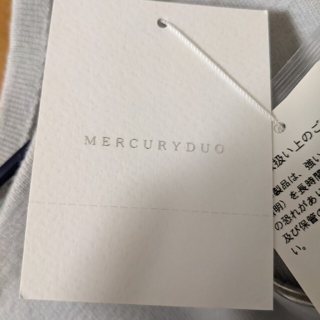 MERCURYDUO(マーキュリーデュオ)のMERCURYDUO ニットワンピース レディースのワンピース(ひざ丈ワンピース)の商品写真