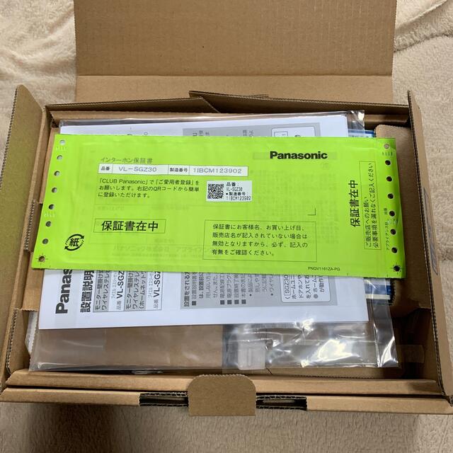 豊富な新品 Panasonic - 新品未使用ワイヤレステレビドアホンVL-SGZ30の通販 by xxkaori's shop｜パナソニックならラクマ HOT