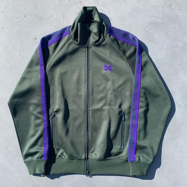 Needles(ニードルス)のNeedles セットアップ　green×purple メンズのトップス(ジャージ)の商品写真