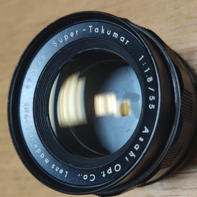 PENTAX(ペンタックス)のSuper-takumar 55mm f1.8前期 スマホ/家電/カメラのカメラ(レンズ(単焦点))の商品写真