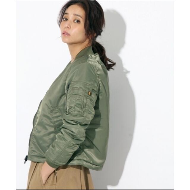 ALPHA INDUSTRIES x nico and… MA-1 ブルゾン