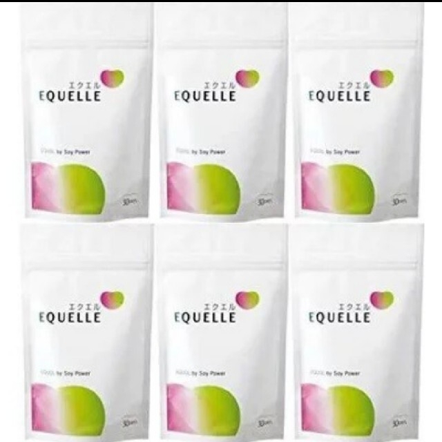 EQUELLE【新品未開封】 大塚製薬 エクエル パウチ 120粒 30日分×6袋