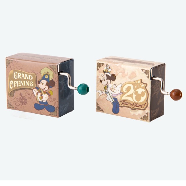 Disney - 【完売品】ディズニーシー☆20周年☆第2弾☆オルゴールセット