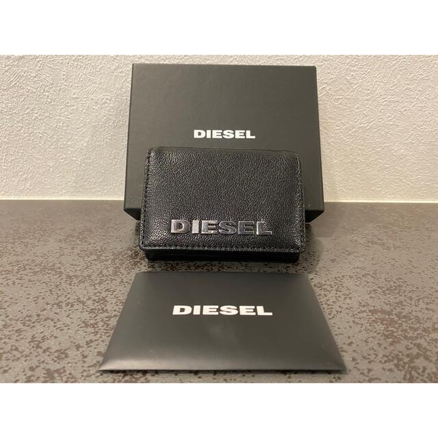 DIESEL(ディーゼル)の☆ニューイヤーセール☆【新品、未使用】ディーゼル コンパクト 折り財布 ブラック レディースのファッション小物(財布)の商品写真