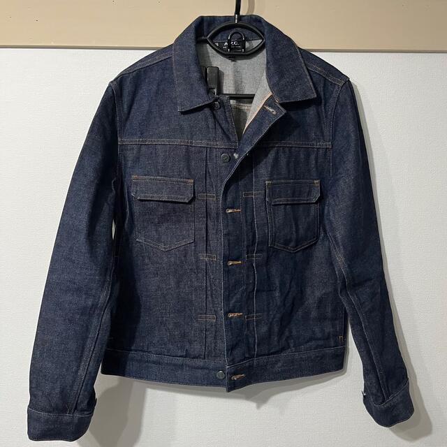 A.P.C(アーペーセー)の【超美品】A.P.C デニムジャケット（Lサイズ） メンズのジャケット/アウター(Gジャン/デニムジャケット)の商品写真