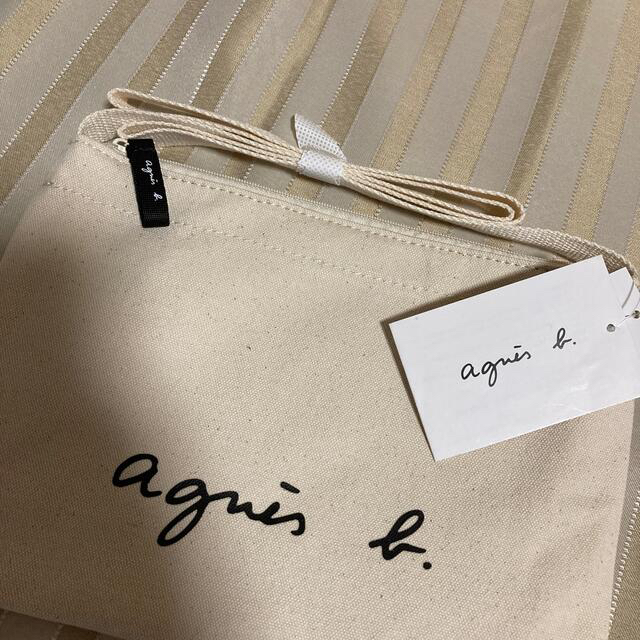 agnes b.(アニエスベー)のアニエスベー サコッシュショルダーバッグ コットンキャンバス レディースのバッグ(ショルダーバッグ)の商品写真