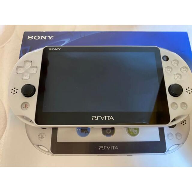 割引卸売 【動作〇】SONY PSVITA ホワイト グレイシャー 2000 VITA 携帯用ゲーム本体