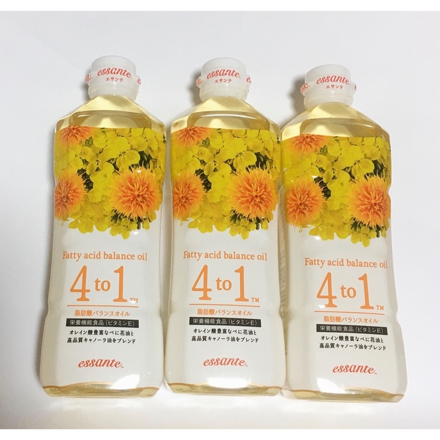 Amway(アムウェイ)のエサンテ ４ to １ 脂肪酸バランスオイル 3本 食品/飲料/酒の食品/飲料/酒 その他(その他)の商品写真