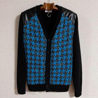 Lot holon ロットホロン カーディガン 千鳥柄