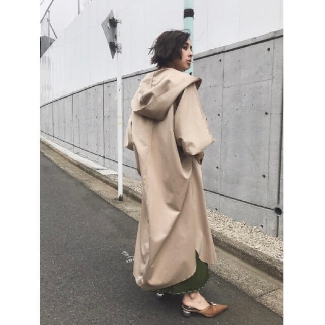 Ameri VINTAGE(アメリヴィンテージ)のAmeri Vintage  DRASTIC DRAPE OVER COAT レディースのジャケット/アウター(トレンチコート)の商品写真