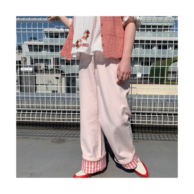 2極タイプ 新品✨タグ付き♪定価27,500円 ピンクハウス パンツ Sサイズほか 通販 ⭐大特価⭐ マタニティー パンツ ズボン サイズL インディゴブルー きれい