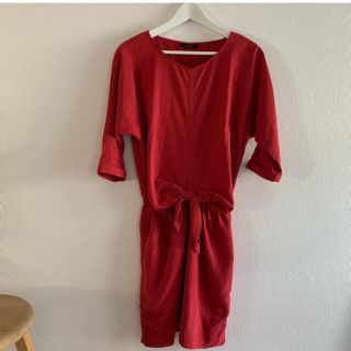 アバハウス(ABAHOUSE)のFONCE 🌿ワンピース✨RED(ひざ丈ワンピース)