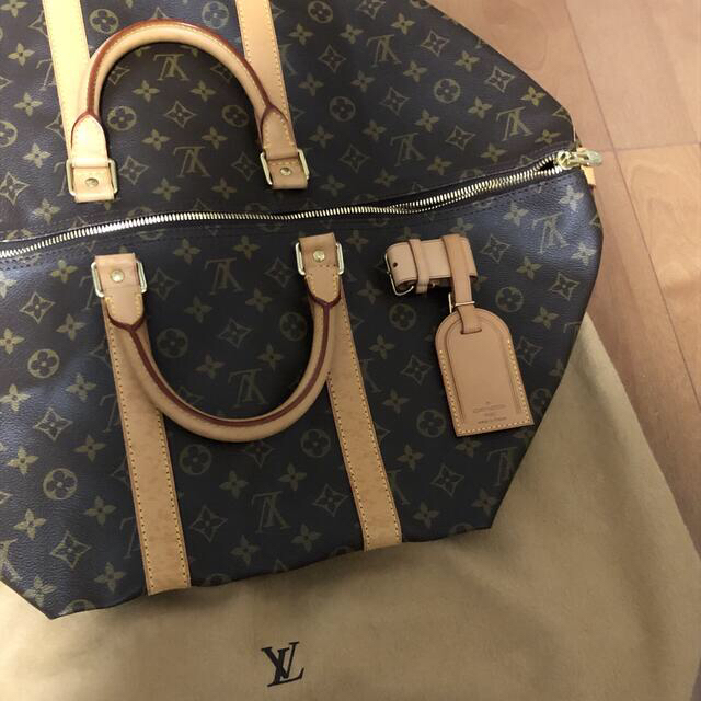 LOUIS VUITTON(ルイヴィトン)の値下げ【美品】LOUIS VUITTON ルイ・ヴィトン、キーポル55旅行バッグ レディースのバッグ(ボストンバッグ)の商品写真