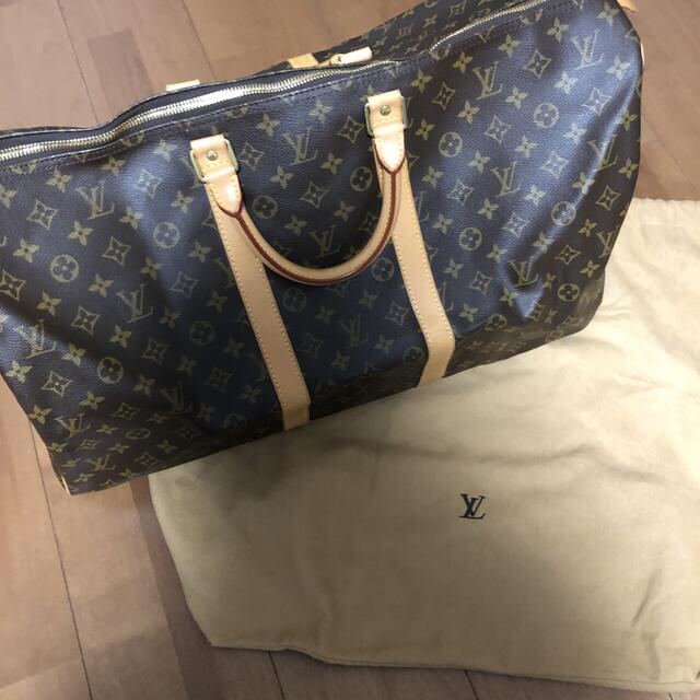 LOUIS VUITTON(ルイヴィトン)の値下げ【美品】LOUIS VUITTON ルイ・ヴィトン、キーポル55旅行バッグ レディースのバッグ(ボストンバッグ)の商品写真