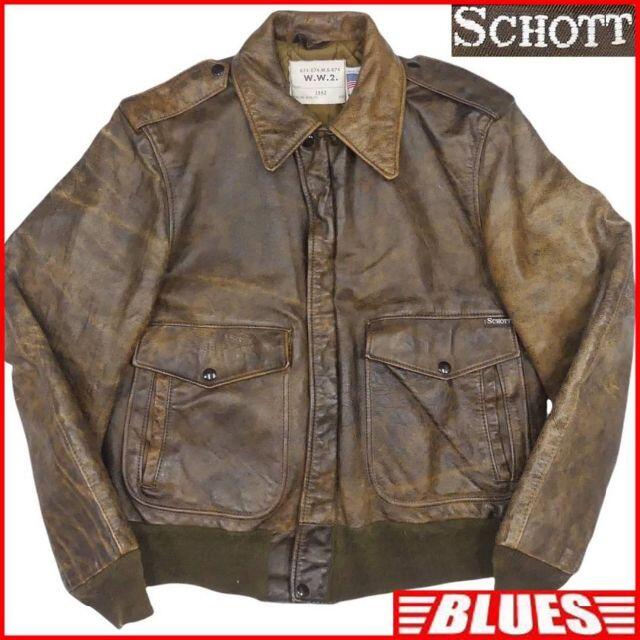 売上超安い 即決☆Schott☆メンズXL位 42 G-1フライトジャケット