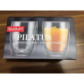 ボダム(bodum)のbodum ダブルウォールグラス　PILATUS(グラス/カップ)