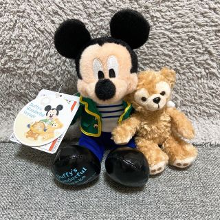 ダッフィー(ダッフィー)のダッフィー　ぬいぐるみバッジ　ワンダフルヴォヤッジ(キャラクターグッズ)