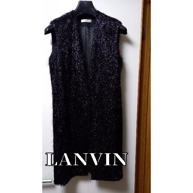 レア LANVIN ランバン 2017年春夏コレクション ノースリーブ コート