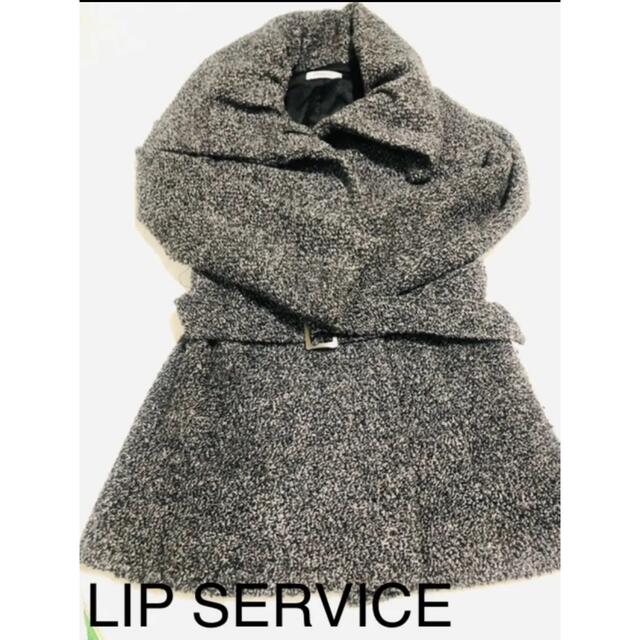 LIP SERVICE(リップサービス)の【LIPSERVICE】ロングコート　アウター レディースのジャケット/アウター(ロングコート)の商品写真