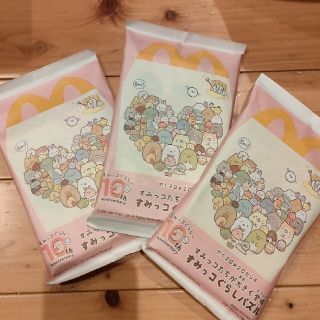 ハッピーセット　すみっコぐらし　パズル　第一弾　コンプ3種(キャラクターグッズ)