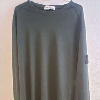 ストーンアイランド(STONE ISLAND)のストーンアイランド ロング シャツ グリーン(Tシャツ/カットソー(七分/長袖))