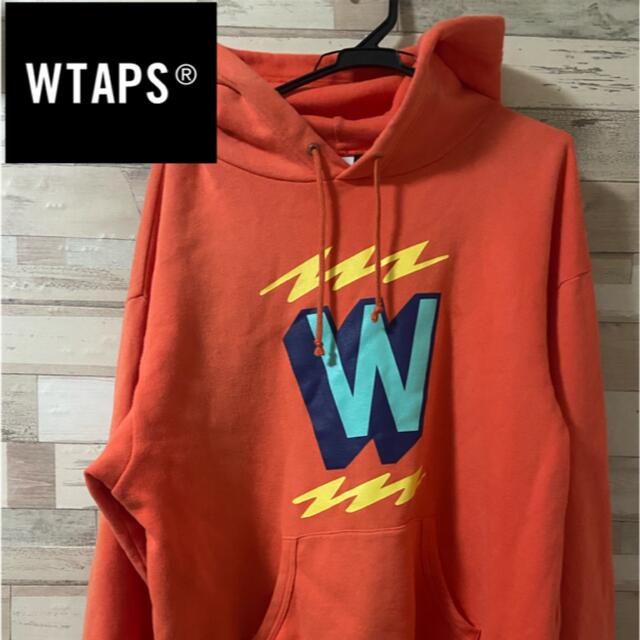 W)taps(ダブルタップス)の【WTAPS】　プリントパーカー　Lサイズ メンズのトップス(パーカー)の商品写真