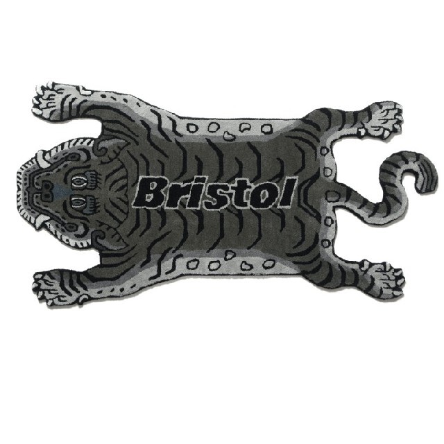 F.C.Real Bristol TIGER LARGE RUG MAT 黒