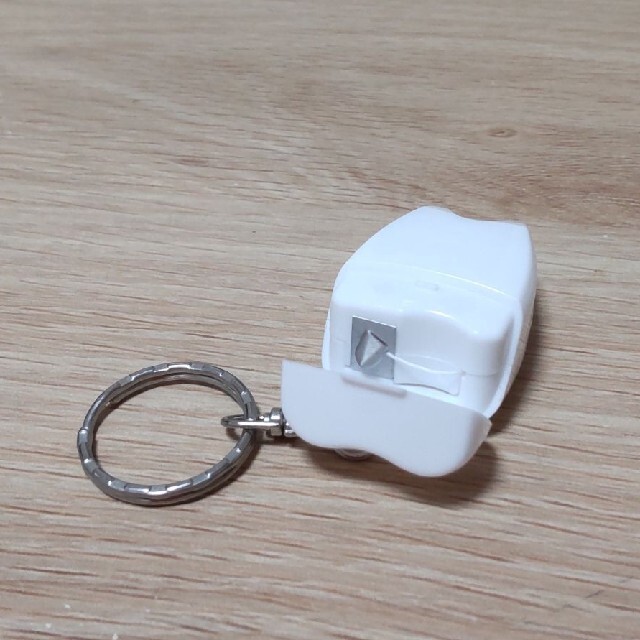 歯型のキーホルダー(デンタルフロス)の通販 by 伊正倉庫 ※プロフィールをご一読願います|ラクマ デンタルフロス 歯の形 キーホルダー
