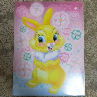 Disney - レア物  ♡Miss Bunny♡  A4 ダブルポケット クリアファイル