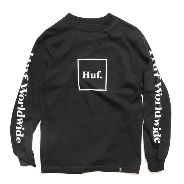 HUF(ハフ)のHUF/ハフ DOMESTIC L/S TEE ボックスロゴ ロンT  メンズのトップス(Tシャツ/カットソー(七分/長袖))の商品写真