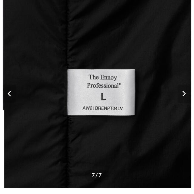 エンノイとスタイリスト私物のNYLON PADDED JACKET ENNOY エンノイとスタイリスト私物のNYLON PADDED JACKET ENNOY