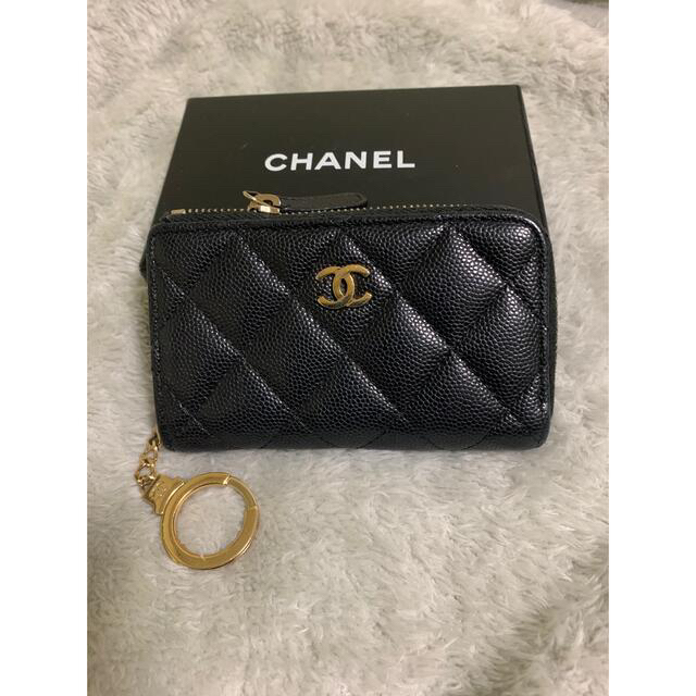 CHANEL(シャネル)のシャネル　コインケース　キーリング　キーケース　キャビアスキン レディースのファッション小物(コインケース)の商品写真