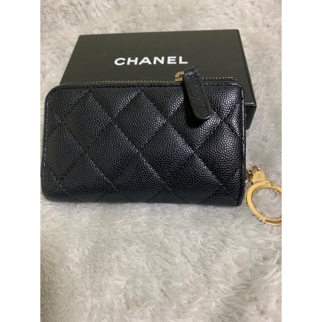 CHANEL(シャネル)のシャネル　コインケース　キーリング　キーケース　キャビアスキン レディースのファッション小物(コインケース)の商品写真