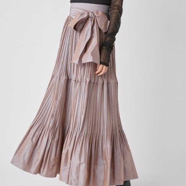 FRAY I.D(フレイアイディー)の《大幅値下げ中》《最終値下げ》フレイアイレディー　ランダムプリーツスカート レディースのスカート(ロングスカート)の商品写真