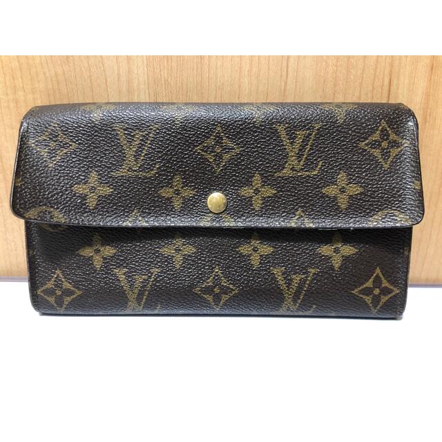 LOUIS VUITTON(ルイヴィトン)のルイヴィトン 長財布 モノグラム ポシェット ポルトモネ クレディ サラ レディースのファッション小物(財布)の商品写真