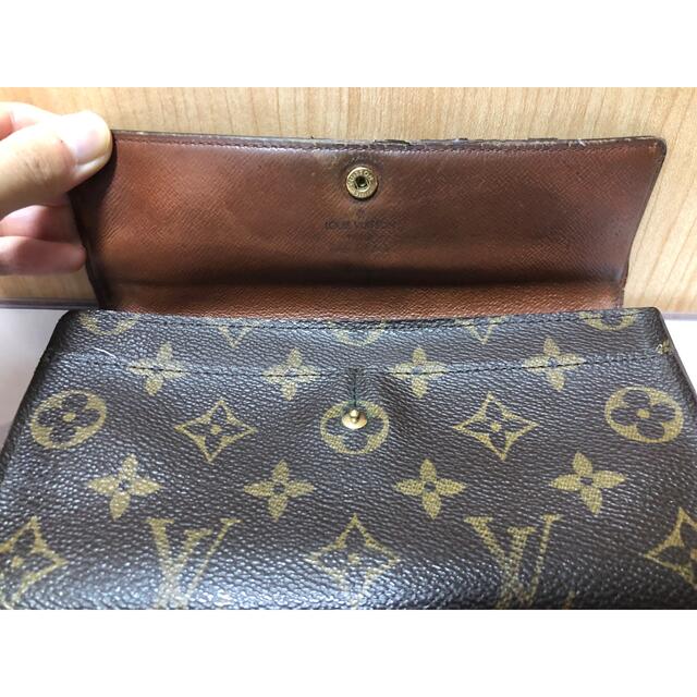 LOUIS VUITTON(ルイヴィトン)のルイヴィトン 長財布 モノグラム ポシェット ポルトモネ クレディ サラ レディースのファッション小物(財布)の商品写真