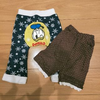 ディズニー(Disney)の2点セット　パンツ　95cm/90cm(パンツ/スパッツ)