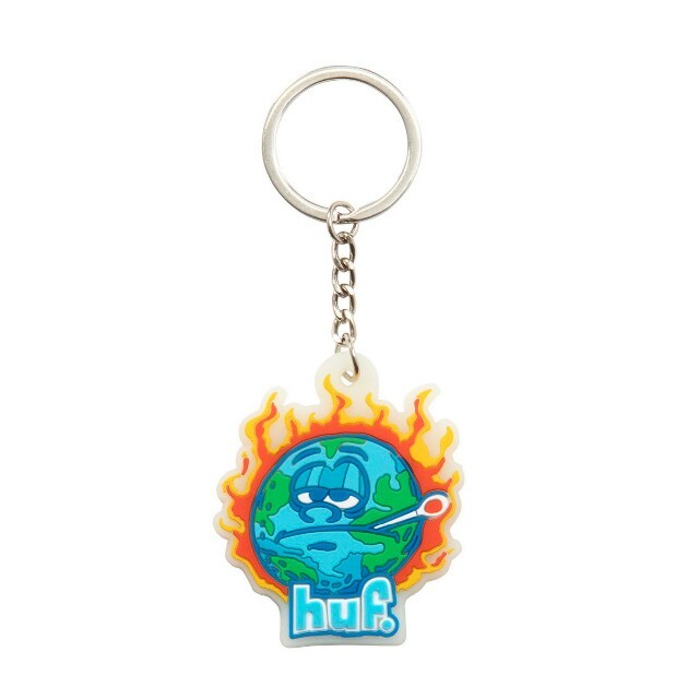 HUF(ハフ)のHUFキーホルダー　GLOBAL WARMING KEY CHAIN メンズのファッション小物(キーホルダー)の商品写真