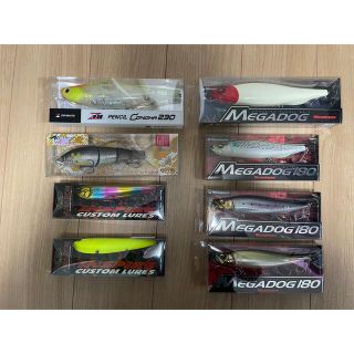 メガバス(Megabass)のメガドッグ220 メガドッグ180 アマゾンペンシル 他 シーバスルアー(ルアー用品)