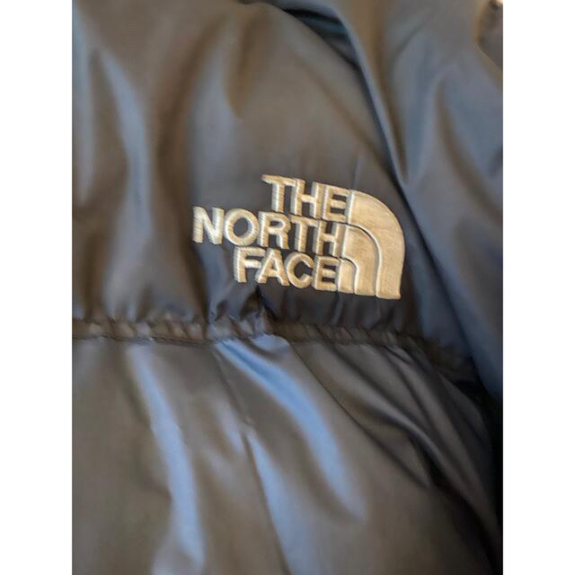 THE NORTH FACE(ザノースフェイス)のクリーニング済THE NORTH FACE ヌプシネイビーxブラックM メンズのジャケット/アウター(ダウンジャケット)の商品写真