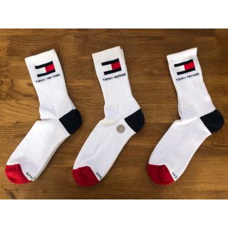 トミーヒルフィガー(TOMMY HILFIGER)の新品トミーヒルフィガーTOMMY HILFIGERメンズ3足セット618(ソックス)