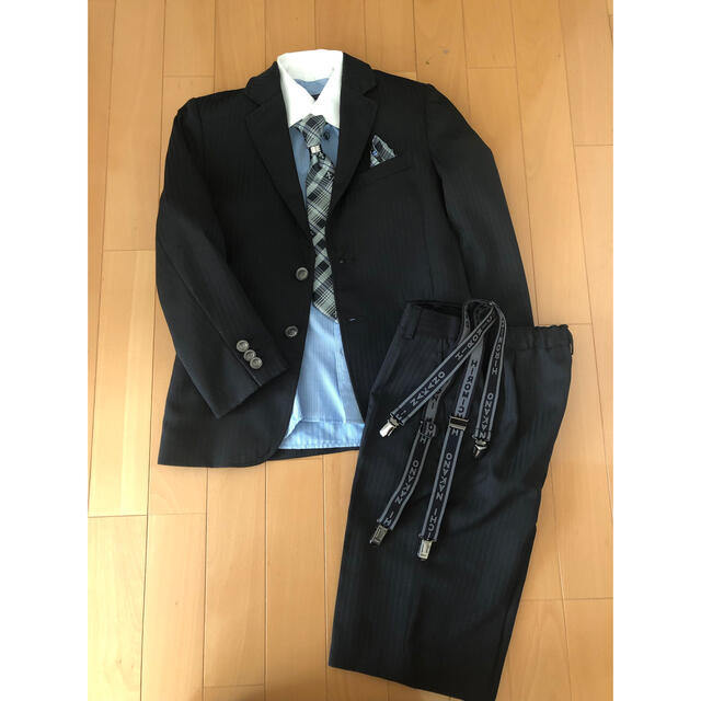 HIROMICHI NAKANO(ヒロミチナカノ)の男の子　フォーマルスーツ　130 キッズ/ベビー/マタニティのキッズ服男の子用(90cm~)(ドレス/フォーマル)の商品写真