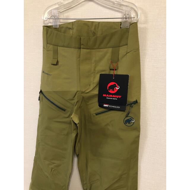 新品 マムート スノーパンツ スキー ボード 登山 M - 登山用品