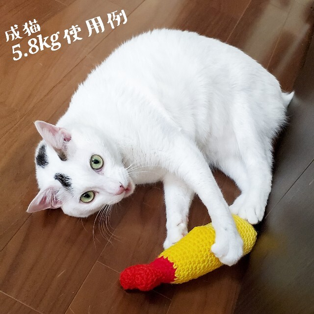 鈴入り】 猫のおもちゃ 手編みの通販 by 猫ばあちゃん's shop|ラクマ