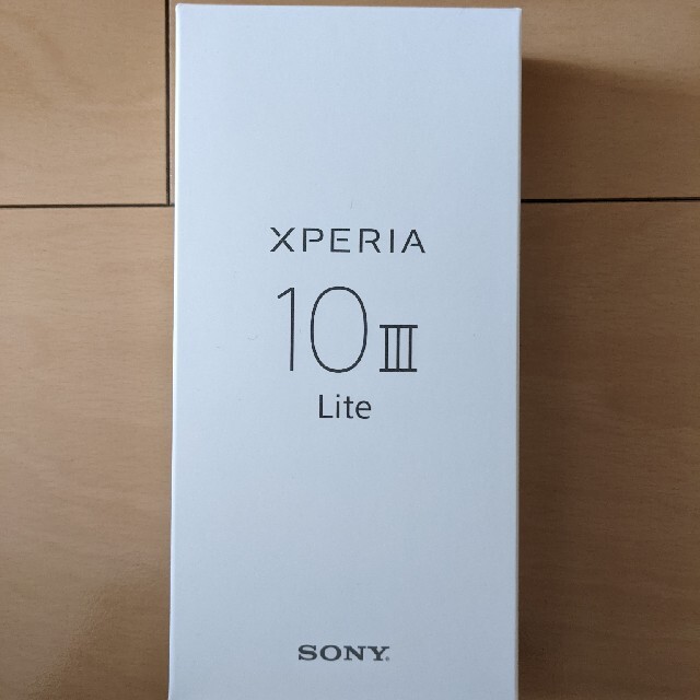 輝く高品質な - Xperia 値下●XPERIA XQ-BT44●ホワイト LITE Ⅲ 10 スマートフォン本体