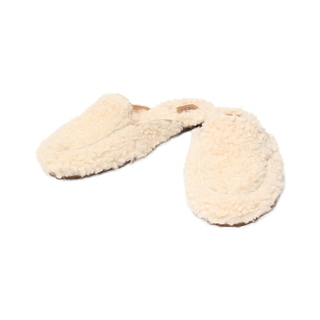 美品 アグ UGG ボアサンダル  FLUFF LOAFER  レディース 24