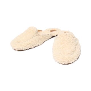 アグ(UGG)の美品 アグ UGG ボアサンダル  FLUFF LOAFER  レディース 24(サンダル)