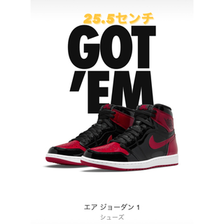 Nike Air Jordan 1 High OG "Patent Bred"(スニーカー)